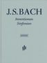 Johann Sebastian Bach: Inventionen und Sinfonien, Noten