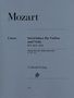 Mozart, W: Streichduos, Noten