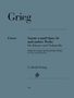 Edvard Grieg: Sonate a-Moll op.36 und andere Werke für Klavier und Violoncello, Klavierpartitur u. Solostimme, Noten