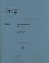 Alban Berg: Berg, A: Streichquartett op. 3, Noten