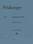 Johann Jacob Froberger (1616-1667): Suiten für Cembalo, Noten