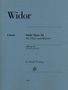 Charles-Marie Widor: Suite Opus 34 für Flöte und Klavier, Noten