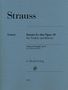 Richard Strauss (1864-1949): Sonate Es-dur op. 18 für Violine und Klavier, Noten