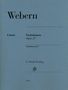 Anton Webern: Variationen op. 27, Noten