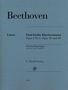 Ludwig van Beethoven (1770-1827): Fünf leichte Klaviersonaten op. 2 Nr. 1, op. 14 und op. 49, Buch