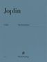 Text: "Joplin", "Urtext", "The Entertainer", "HenleVerlag". Blaues Cover, schlichtes Design, Verlagssymbol unten., Buch
