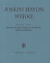 Joseph Haydn: Konzerte für Orgel (Cembalo) und Orchester, Noten