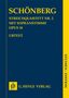 Arnold Schönberg (1874-1951): Arnold Schönberg - Streichquartett Nr. 2 op. 10 mit Sopranstimme, Noten