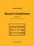 Friedrich Milde: Mozart-Variationen (Menuett KV 1) für zwei Oboen und zwei Englisch Hörner, Noten, Noten