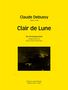 Claude Debussy: Clair de Lune, Noten