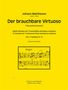 Johann Mattheson: Der brauchbare Virtuoso für Traversflöte und Basso continuo, Noten
