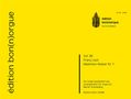 "édition bon(n)orgue" links vertikal; rechts: "Vol. 98 Franz Liszt Mephisto-Walzer Nr. 1". Gelber Hintergrund., Noten