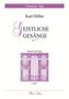 Karl Höller: Geistliche Gesänge op. 17, Noten, Noten