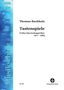Thomas Buchholz: Tastenspiele (1977-1984), Noten