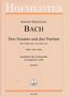 Johann Sebastian Bach: Drei Sonaten und drei Partiten für Violine solo BWV 1001-1006, Noten