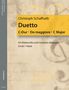 Christoph Schaffrath: Duetto C-Dur für Violoncello u, Noten