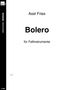 Axel Fries: Bolero, Noten