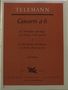 Georg Philipp Telemann: Concerto a 6 für Altblockflöte, Noten