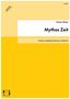 Günter Bialas (1907-1995): Mythos Zeit für Bariton und Klavier (1983), Noten
