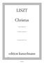 Franz Liszt: Christus Oratorium, Noten