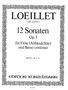Jean Baptiste Loeillet de Gant (1688-1717): Sonaten 4-6 op. 3, Noten