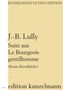 Jean-Baptiste Lully: Suite aus Le Bourgeois gentilhomme, Noten