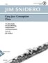 Jim Snidero: Easy Jazz Conception Flute, Noten