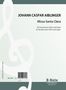Johann Kaspar Aiblinger: Missa Santa Clara für Frauenchor SSAA und Orgel (Klavier), Noten