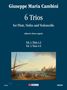 Giuseppe Maria Cambini (1746-1825): 6 Trios for Flute, Violin and Violoncello - Vol. 1: Trios 1-3, Noten