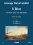 Giuseppe Maria Cambini (1746-1825): 6 Trios for Flute, Violin and Violoncello - Vol. 2: Trios 4-6, Noten