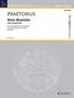 Michael Praetorius (1571-1621): Nine Bransles from Terpsichore, Noten