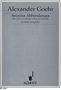 Alexander Goehr: Arianna Abbandonata op. 58 c (1994 - 1996), Noten
