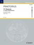 Michael Praetorius: 17 Dances, Noten