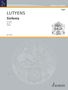 Elisabeth Lutyens: Sinfonia for organ op. 32 (1955), Noten
