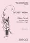 Everett Helm (1913-1999): Bläser-Quartett, Noten