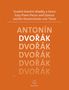 "Snadné klavírní skladby a tance, Easy Piano Pieces and Dances, Leichte Klavierstücke und Tänze", Name: "Antonín Dvořák". Unten Logo. Hintergrund: orange., Noten