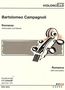 Bartolomeo Campagnoli (1751-1827): Romanze op. 34, Noten