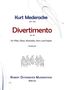 Kurt Mederacke: Divertimento für Flöte, Oboe, Klarinette, Horn und Fagott op. 36, Noten