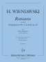 Henri Wieniawski: Romanze aus dem Violinkonzert Nr. 2 d-Moll op. 22, Noten
