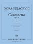 Dora Pejacevic: Canzonetta op. 8, Noten