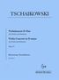 Peter Iljitsch Tschaikowsky: Violinkonzert D-Dur op. 35, Noten