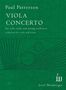 Paul Patterson: Viola Concerto op. 101, Noten