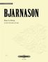 Daníel Bjarnason: Bow to String. Version for Violoncello and Tape (2009–2013), Noten