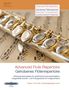 „Advanced Flute Repertoire. Gehobenes Flötenrepertoire. Grade 7 & 8. Schwierigkeit: hoch.“ Nahaufnahme einer Flöte auf Noten., Noten