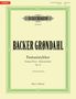 "Backer Grøndahl Fantasistykker Op. 36. Edition Peters. Piano/Klavier. Grüne, verzierte Rahmung, klassisches Design.", Noten