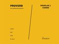 Douglas J. Cuomo: Proverb for percussion quartet (2023), Noten