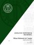 Johann Nepomuk Hummel: Missa Solemnis in C-Dur, Noten