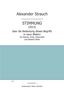 Alexander Strauch: Stimmung Sopran und 3 Instrumente, Noten