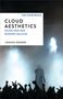 Titel: "Cloud Aesthetics: Salem and Our Modern Malaise" von Joanna Demers. Silhouette eines Sängers vor jubelndem Publikum in Nebel.
