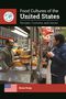 "Food Cultures of the United States: Recipes, Customs, and Issues" von Bruce Kraig. Ein Foodtruck mit Kunden., Buch